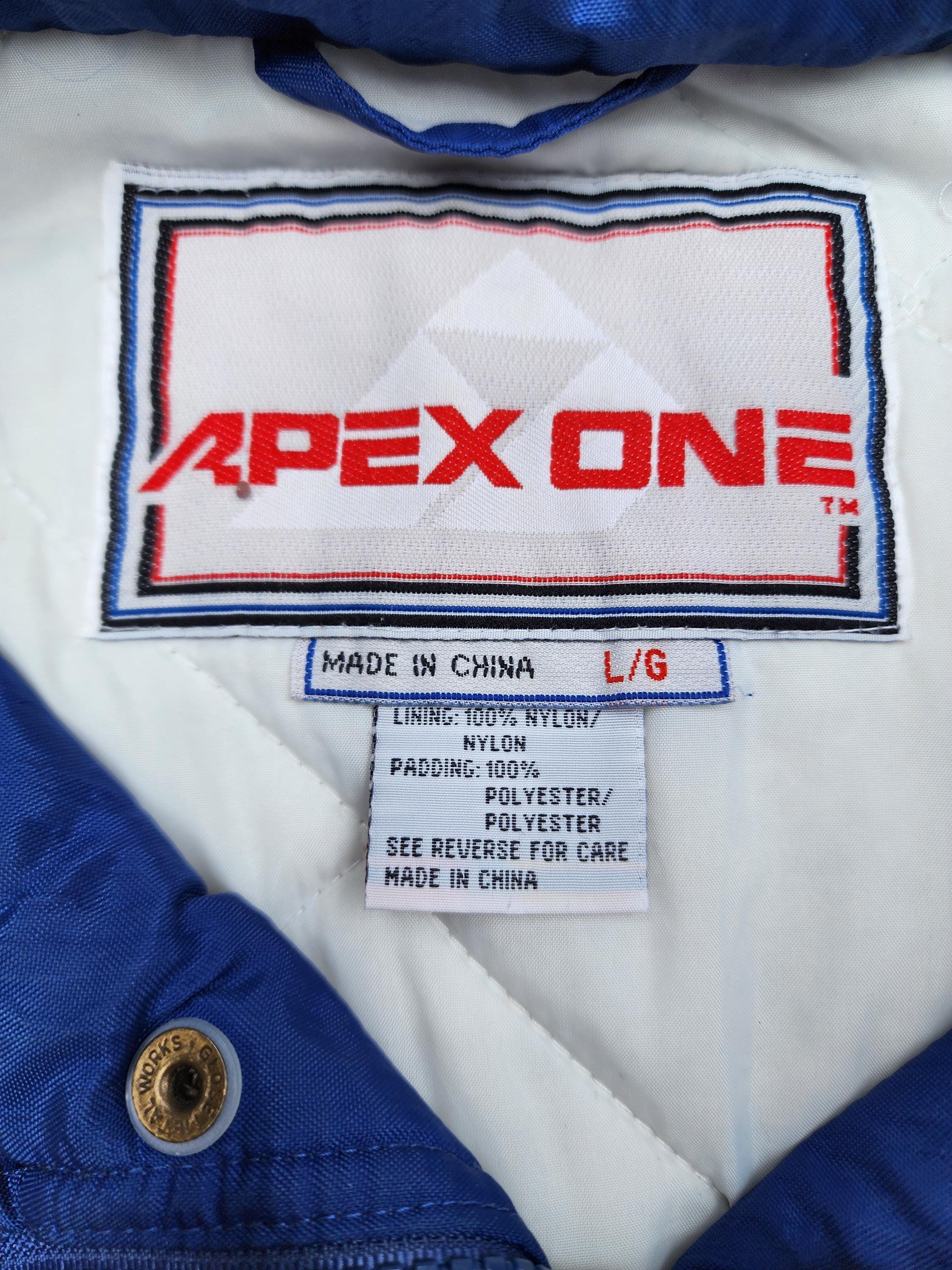 Vintage 1990s UCLA Apex One Puffer Jacket L - Etsy