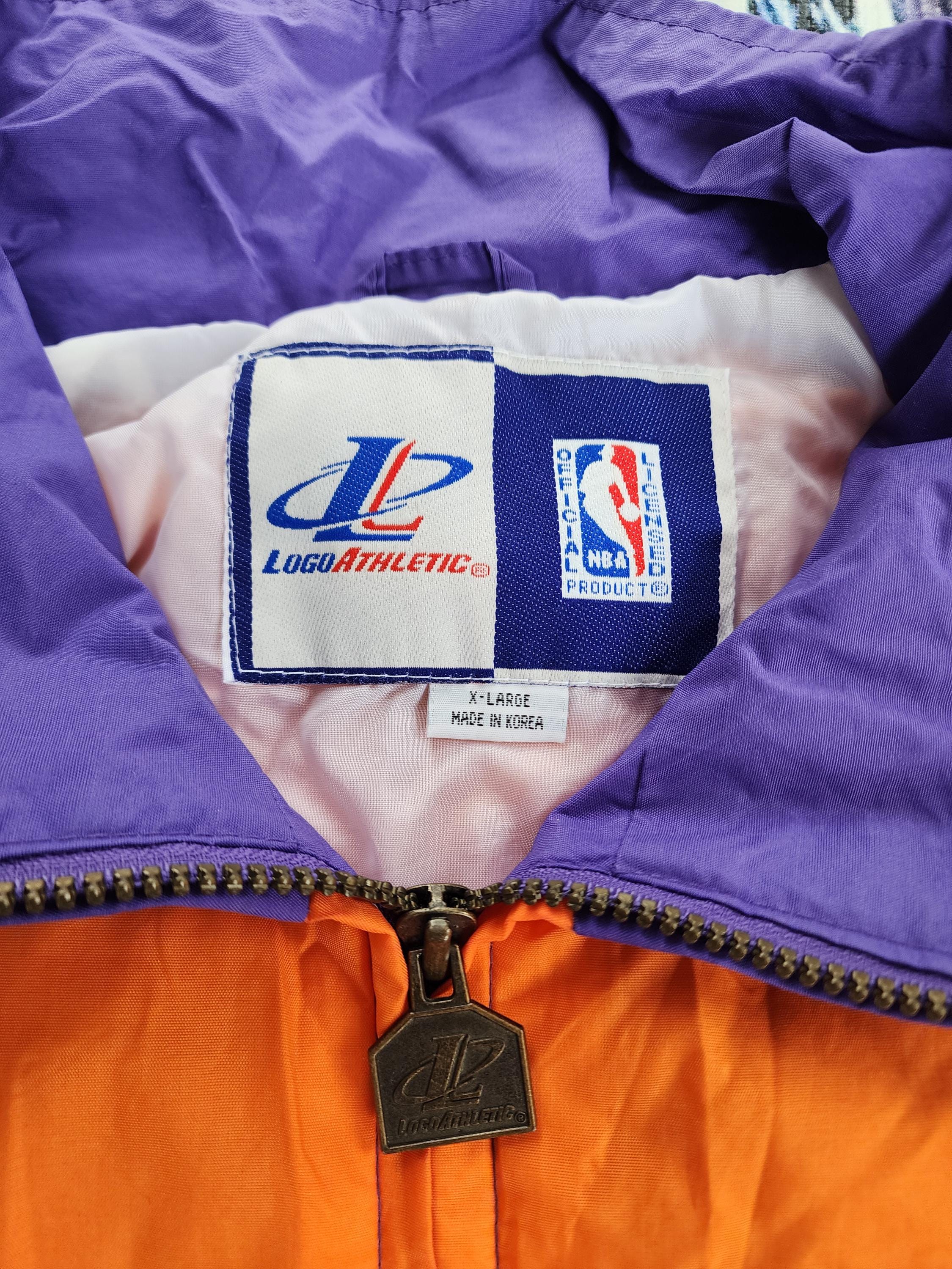 Vintage 1990s Phoenix Suns Logo Athletic Sharktooth Windbreaker