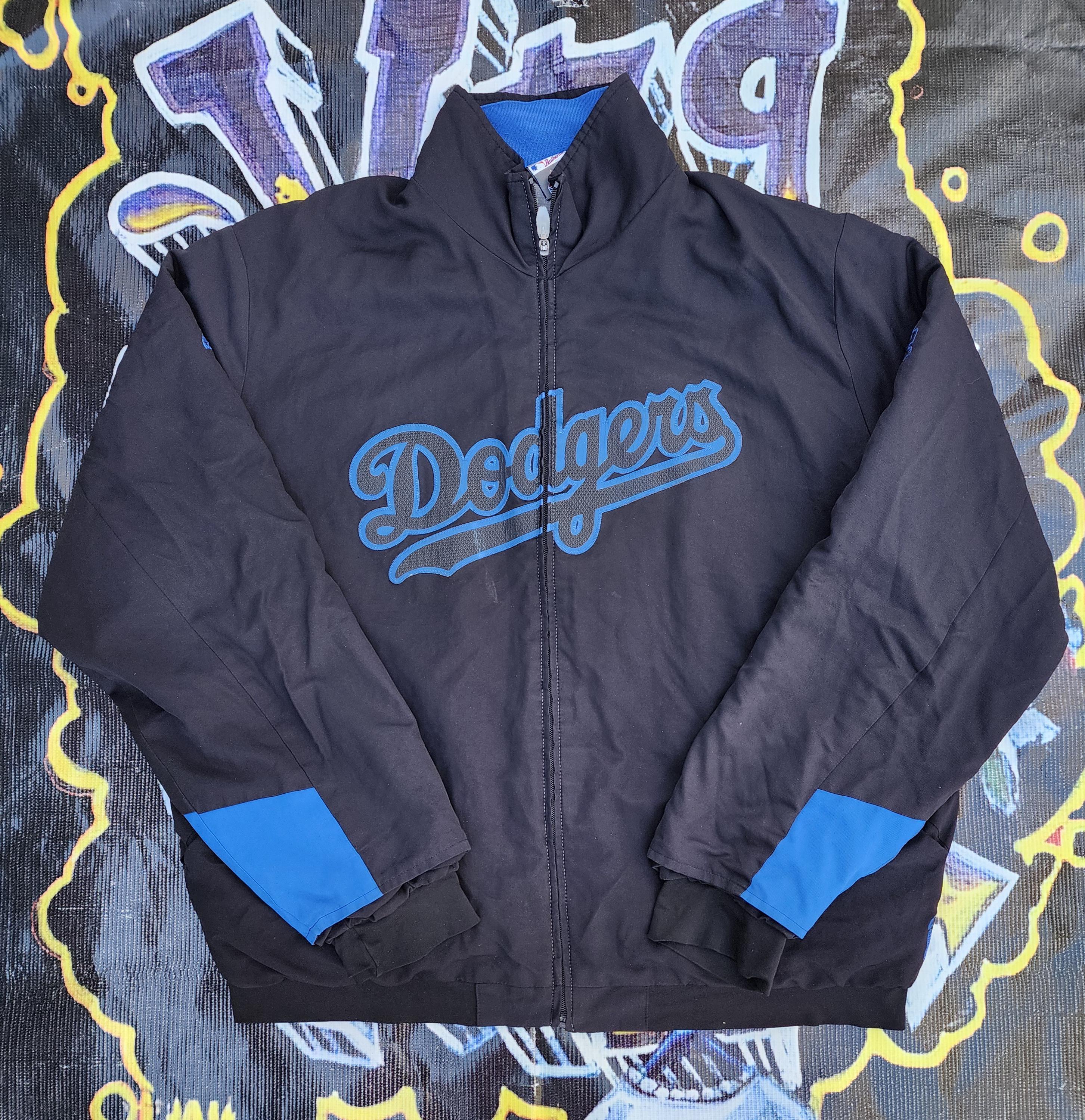 Dodgers Majestic Jacket - Etsy