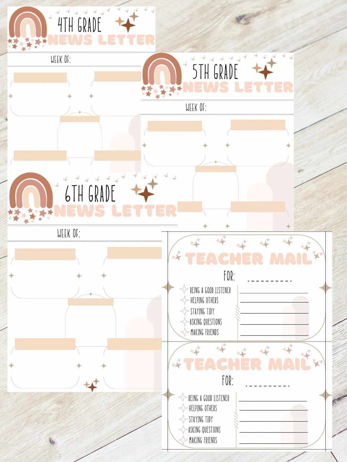 Updates Printable Printable Teacher News Letter,teacher Mail, Teacher Updates, Teacher ...