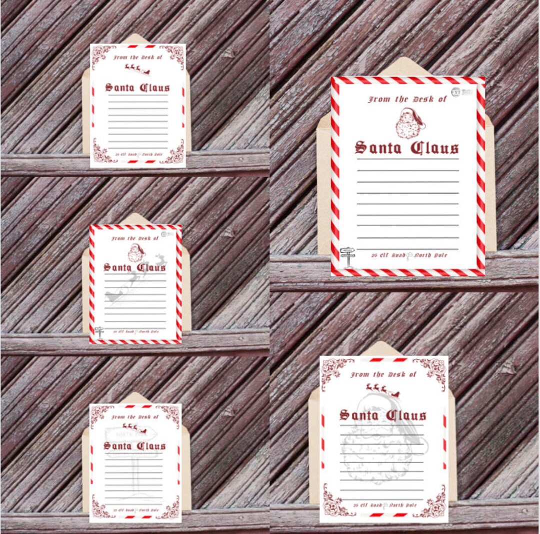 Official Letter From Santa,santa Letter, From Card, Personalize Santa ...