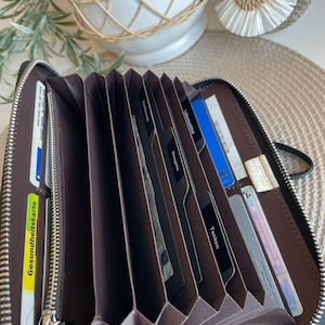 NEW Budgeting wallet 2024 Wallet with many compartments and zipper ideal for budgeting 6 colors, WITHOUT register inserts image 9