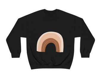 Rainbow Crewneck - Etsy