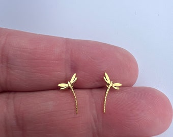 Dragonfly Earrings, Dragonfly Earrings Stud, Gold Dragonfly Earrings, Silver Stud Earrings, Gold Stud Earrings, Girls Stud Earrings