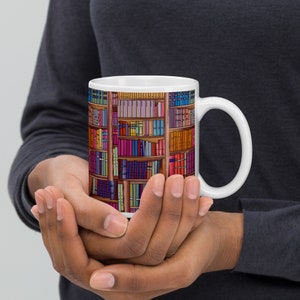 Bookshelf Mug