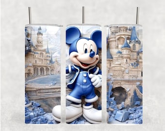 3D Cartoon Tumbler • 3D Tumbler • Custom Tumbler • Personalized Gift • 20oz