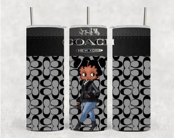 Tumbler Betty 20oz, Tumbler Skinny 20oz, Tumbler personalizzato da 20oz