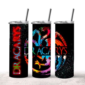 Dracarys Tumbler • Custom Tumbler • Personalized Gift • 20oz