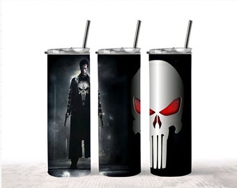 Punisher Tumbler • Custom Tumbler • Personalized Gift • 20oz
