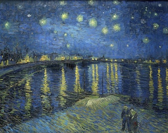 Van Gogh Starry Night Over the Rhone Print (Digital Download)