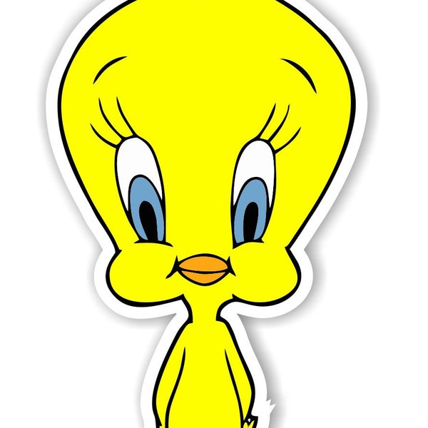 TWEETY BIRD 3 Pack of Decals(Stickers) For Car/Wall/Window, 3 For 1, Cute Tweety Sticker, Customization Available