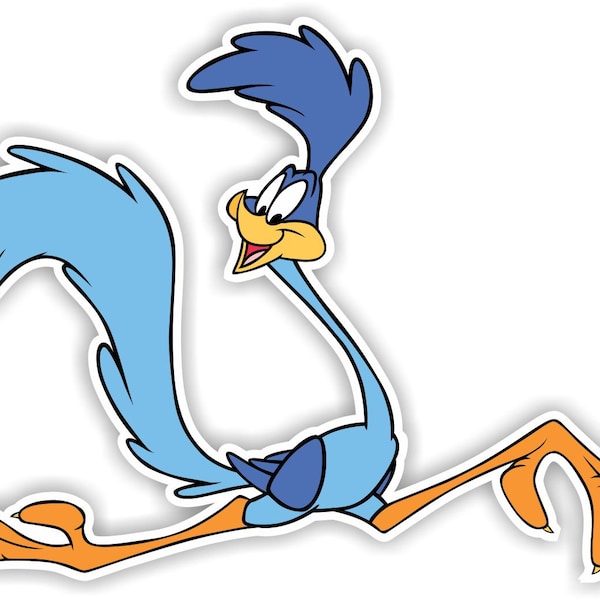 The ROAD RUNNER Decal(Sticker) For Car/Wall/Window