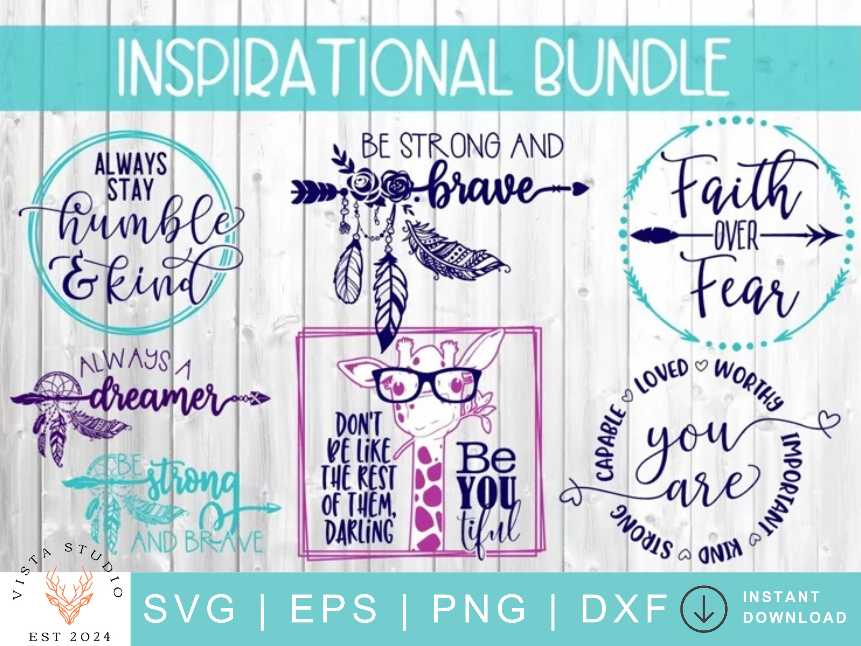 Inspirational Quotes Svg Bundle | Motivational Quotes Svg Bundle ...