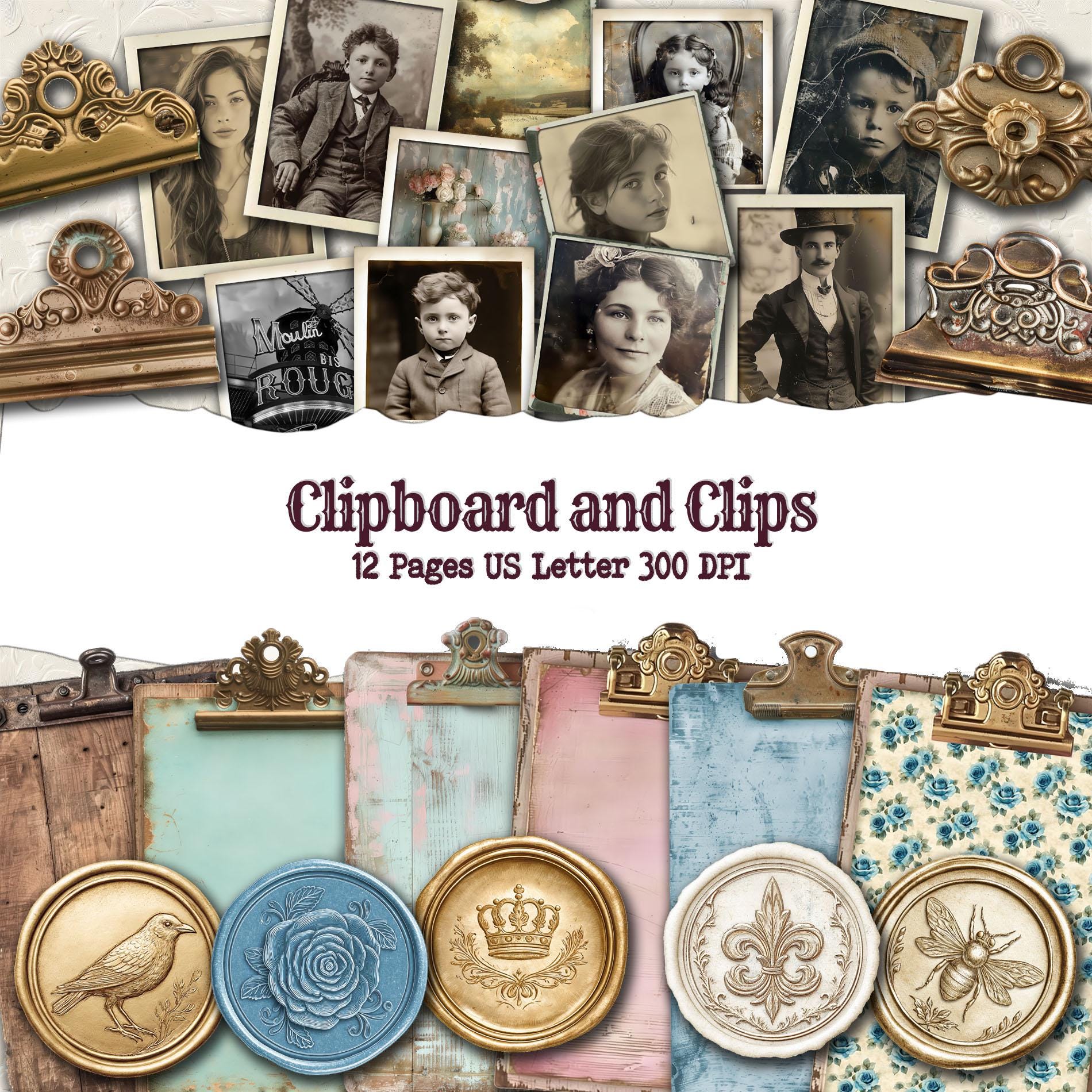 Vintage Clipboard - Etsy UK