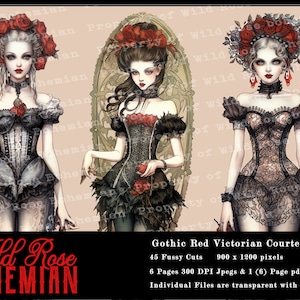 Halloween Vampire Clipart, Vampire Graphics, Vampire PNGS, Halloween,  Gothic Junk Journal Kit, Dracula Fussy Cuts, Vampiress PNGS,