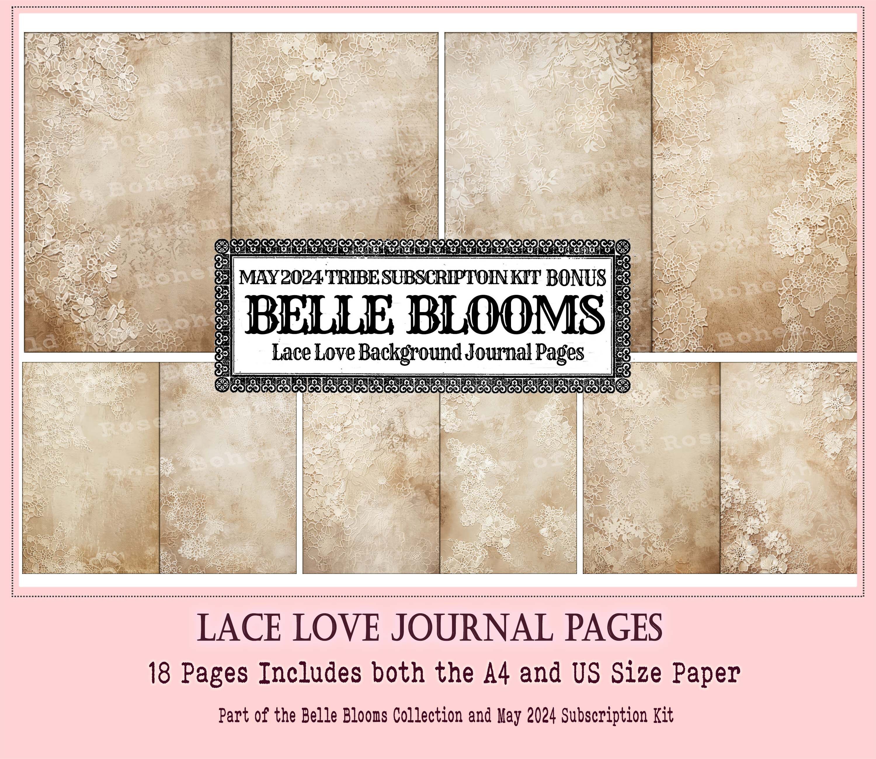 Vintage Lace Printable Paper Lace Wallpaper Collage for Crafting Lace Vintage Lace Printable Paper Lace Wallpaper Collage for Crafting Lace