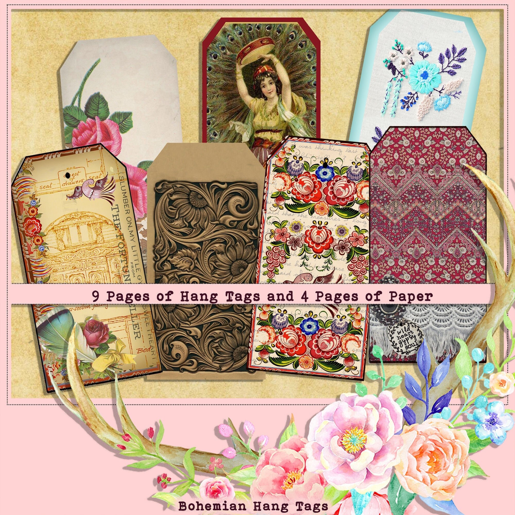Vintage Gypsy Rose - Etsy