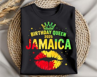 Birthday Crew Jamaica Trip 2026 , Tropical Lips Bday Party Digital Design for Women and Girls, Birthday Vacation Cut File