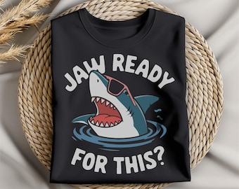 JAW ready for this Shark Summer Pool Kids Summer quotes print iron on cut file Cricut Silhouette Download vector