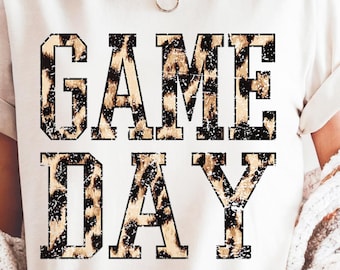Leopard Gameday PNG Football