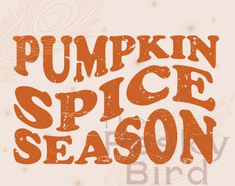Pumpkin Spice Season PNG