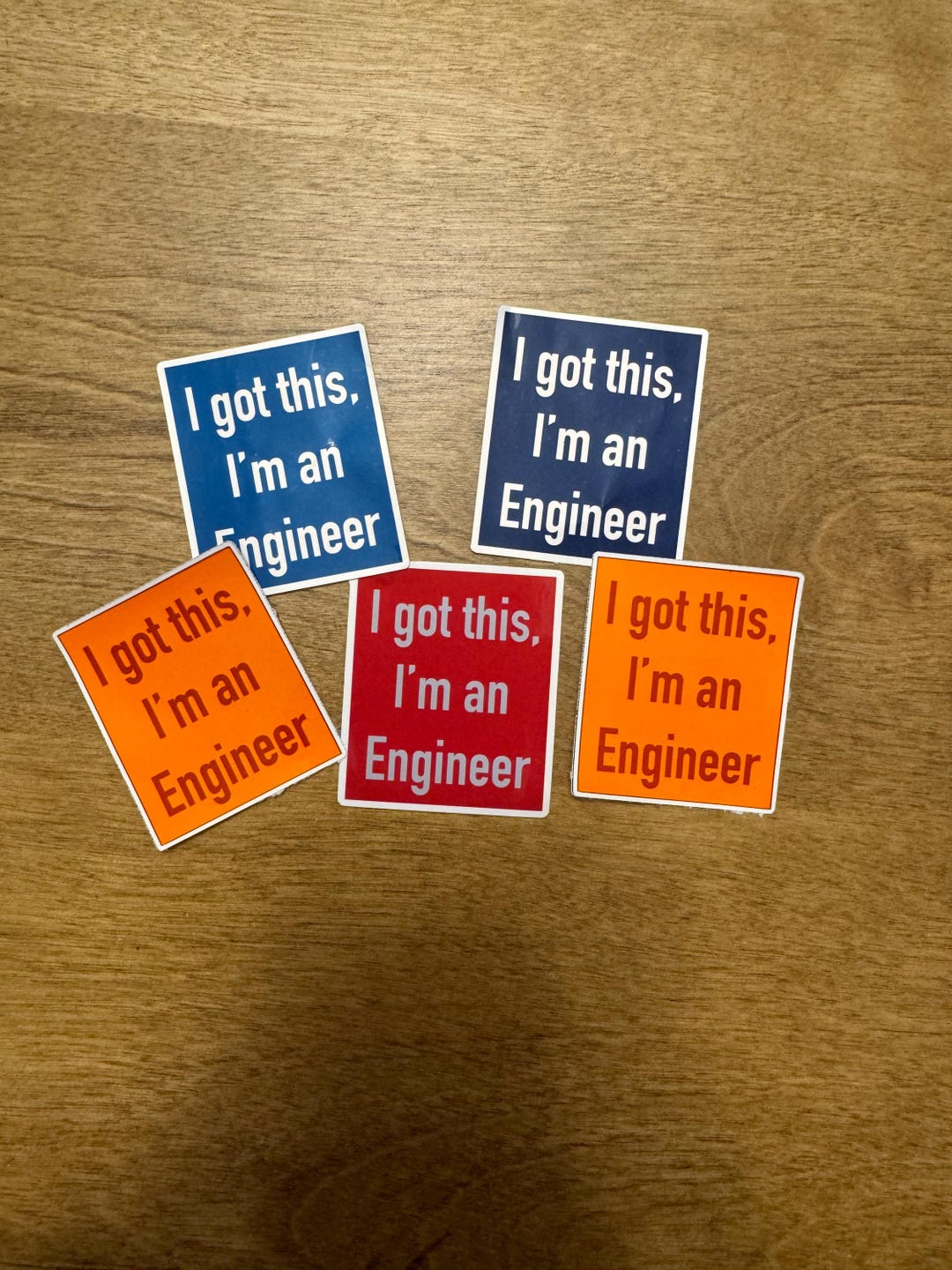 I Got This, I'm an Engineer Sticker (custom College Colors) - Etsy