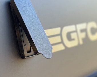 GFC Latch Cover for Go Fast Campers V1/V2 | 3D Printed Weatherproof Lock Protector for Overlanding Truck Toppers | Southco C2 Compatible