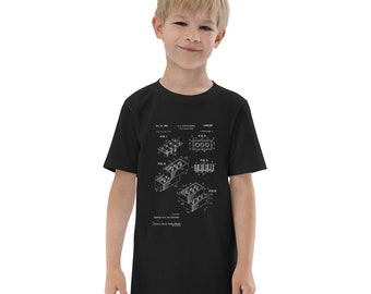 Building Block Patent Design Youth jersey t-shirt