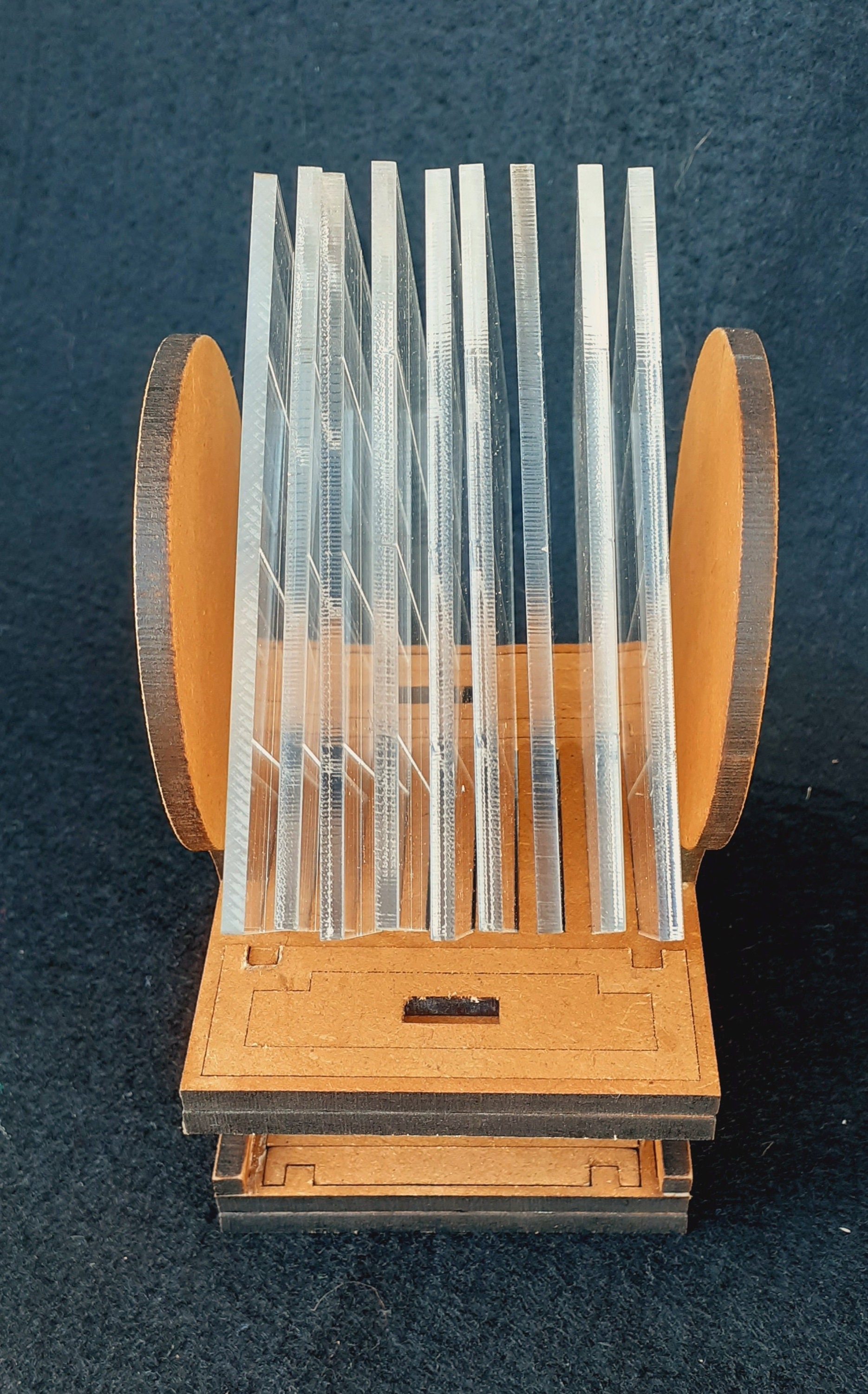 Dungeon Modular Tiles, Acrylic Game Board, 9 Battle Tiles With One Inch Dry Erase Grid, Modular