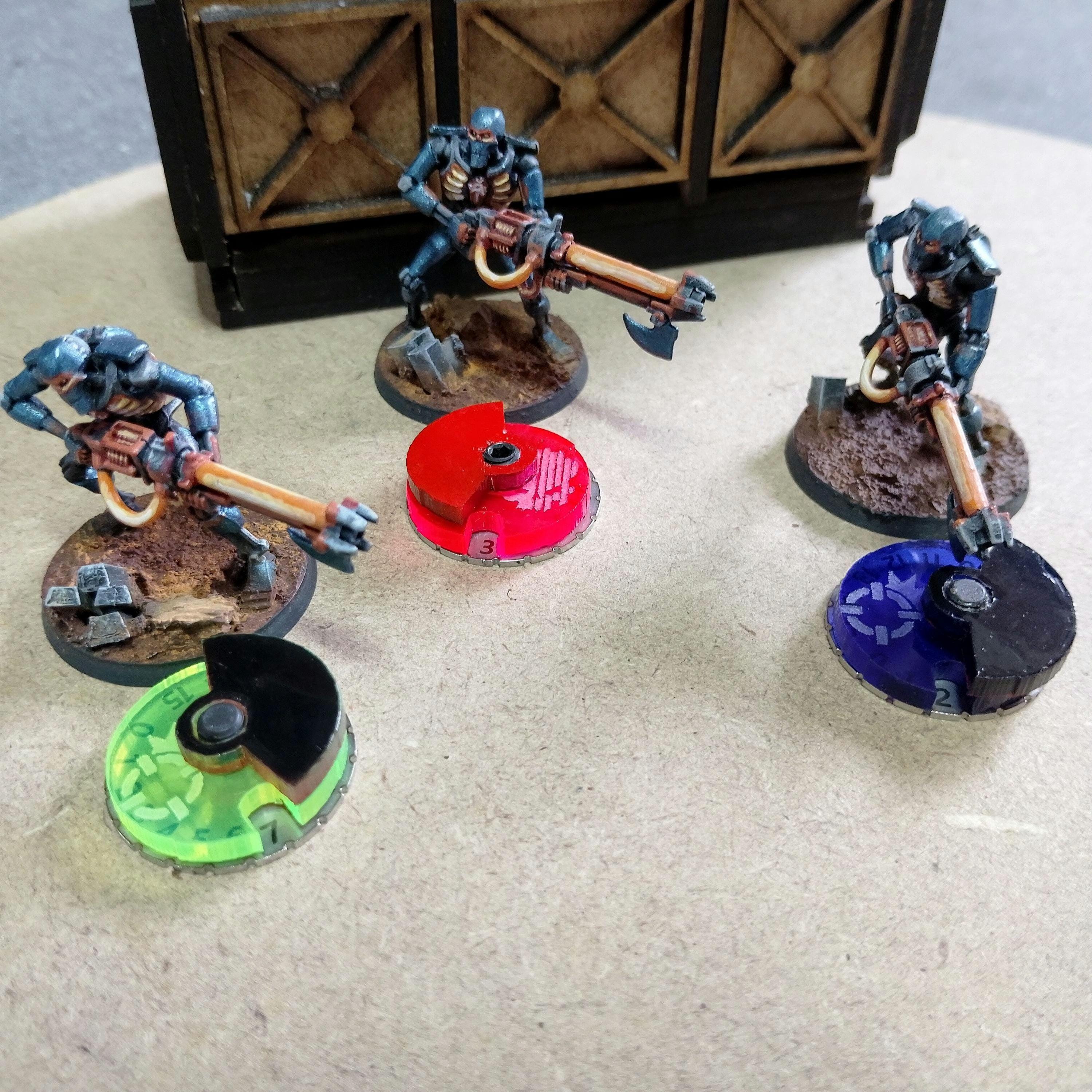 Kill Team Life Counter , Kill Team Tracking Dial for Lives/status ...