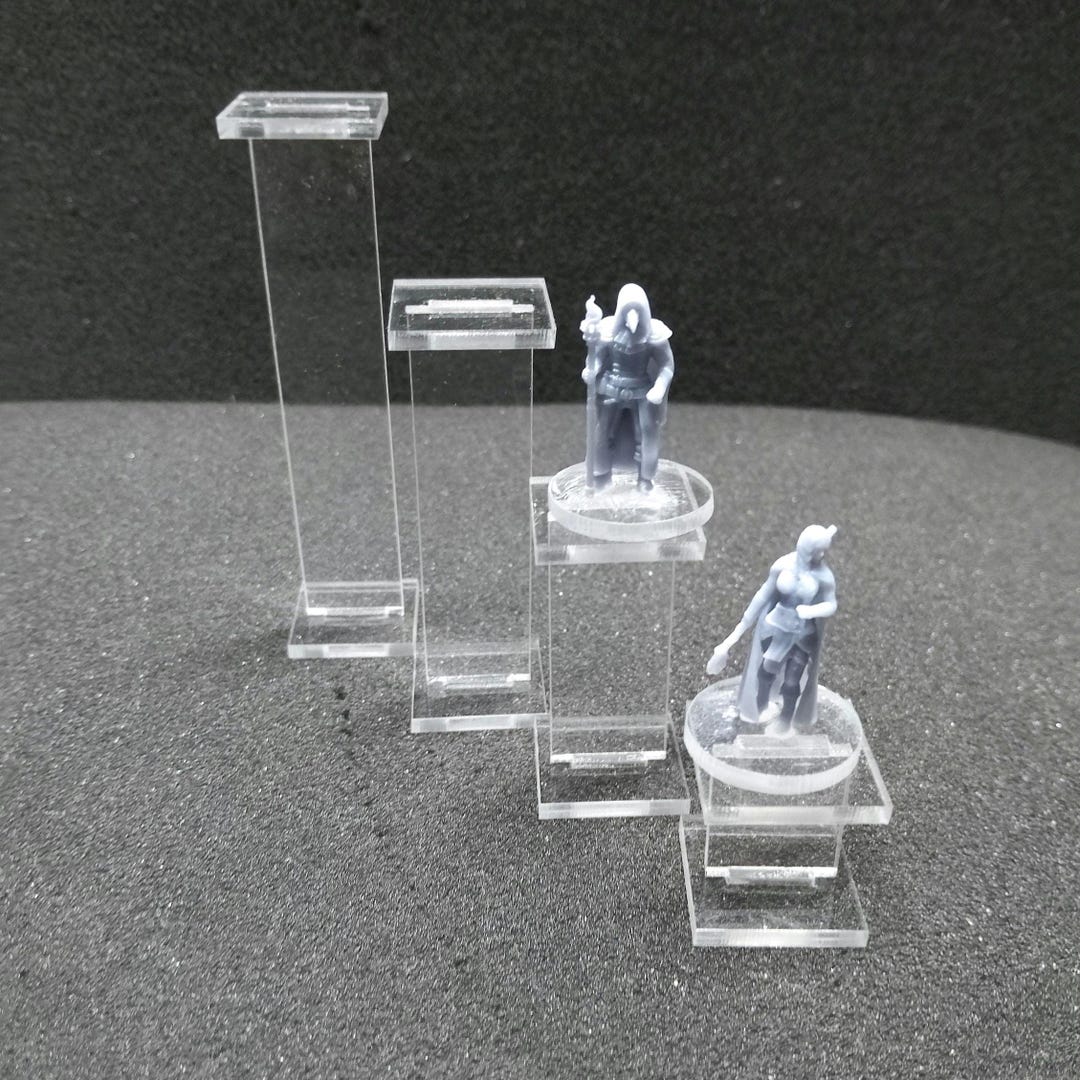 Print Minis Riser D&D Combat Risers | Flight Stands for TTRPG | Aerial Combat Platforms ...