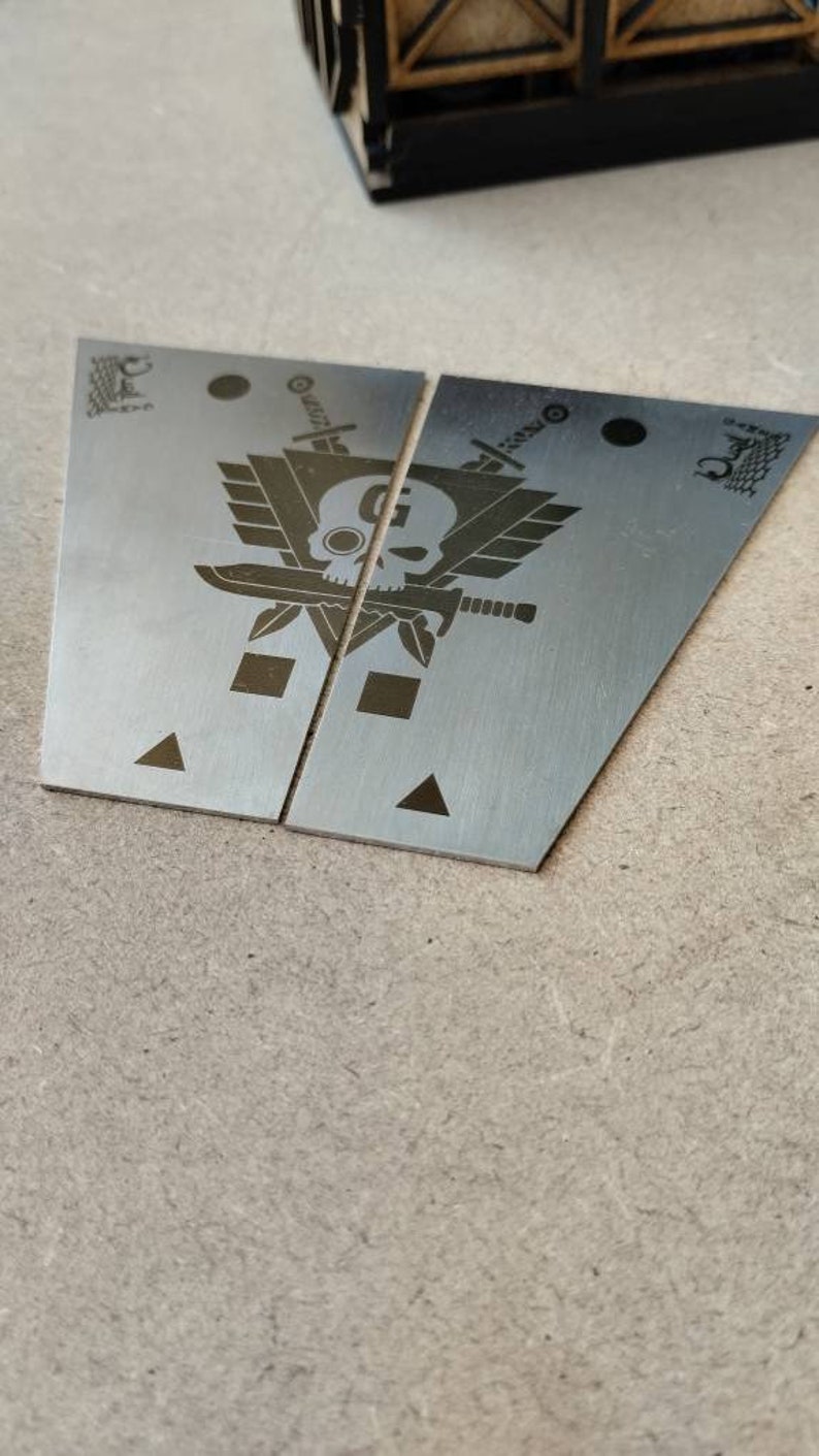 Kill Team Custom Movement Template. Inch Rules for Wargames. Kit KT ...
