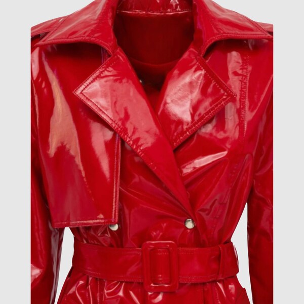 Vintage Pvc Raincoat Etsy