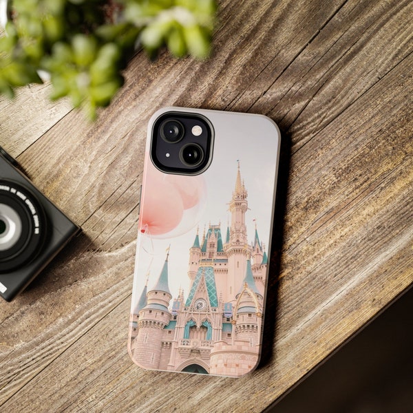 Princess castle iphone case, mouse balloon phone case, magic kingdom phone case, iphone case