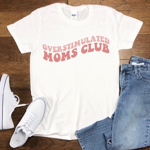 Club des mamans surstimulées svg, vie de maman svg, svg surstimulé