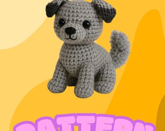 Australian Shepherd crochet pattern is beginner-friendly and easy to follow!