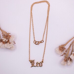 Leo Necklace, Zodiac Sign Necklace, Dainty Necklace, Leo, Gold Jewelry