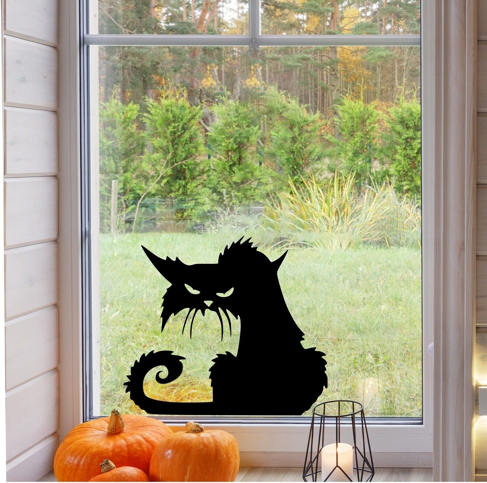 Grumpy Cat Sticker Halloween Wall Animals Home Decor Vinyl Decal Window ...