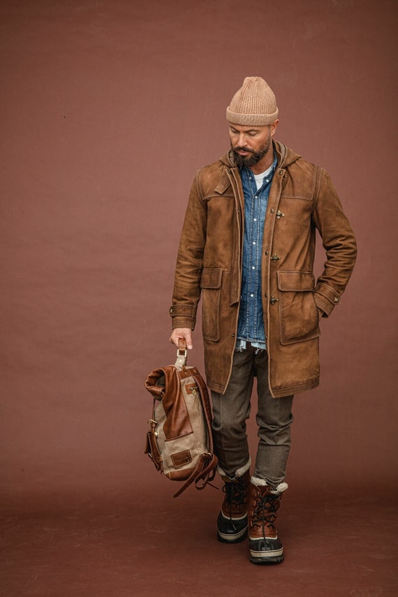 sheriff brown suede jacket