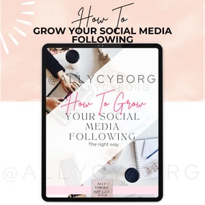 How to Grow Your Social Media Following With Master Resell Rights MRR ...