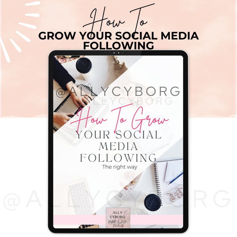 How to Grow Your Social Media Following With Master Resell Rights MRR ...