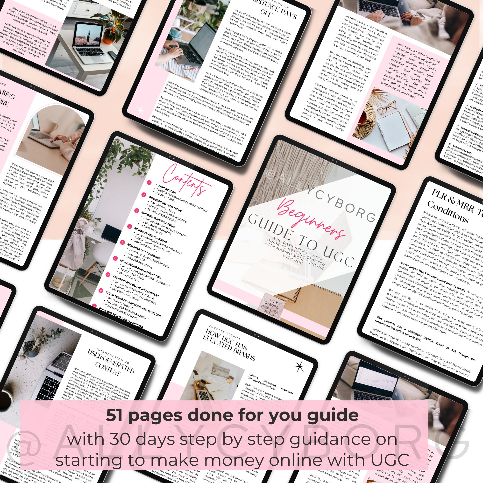 Free Ugc Guide.pdf Beginners Guide to UGC Success Guide With Master Resell Rights MRR and ...