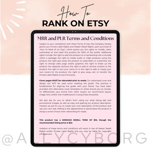 how to sell on etsy guide, ranking on etsy best sellers. pinterest guide for passive profit passive income make money online. Etsy ebook with master resell rights mrr private label rights plr. done-for-you digital product to resell financial freedom