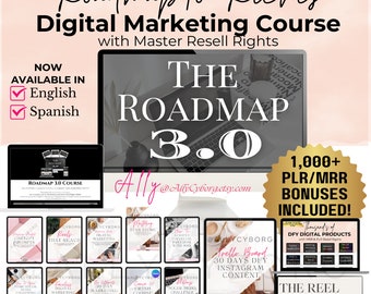 Roadmap To Riches 3.0 Master Resell Rights MRR Digital Marketing Passive Income Training Done-For-You Sales Funnel INCLUDED & 1000+ Bonuses