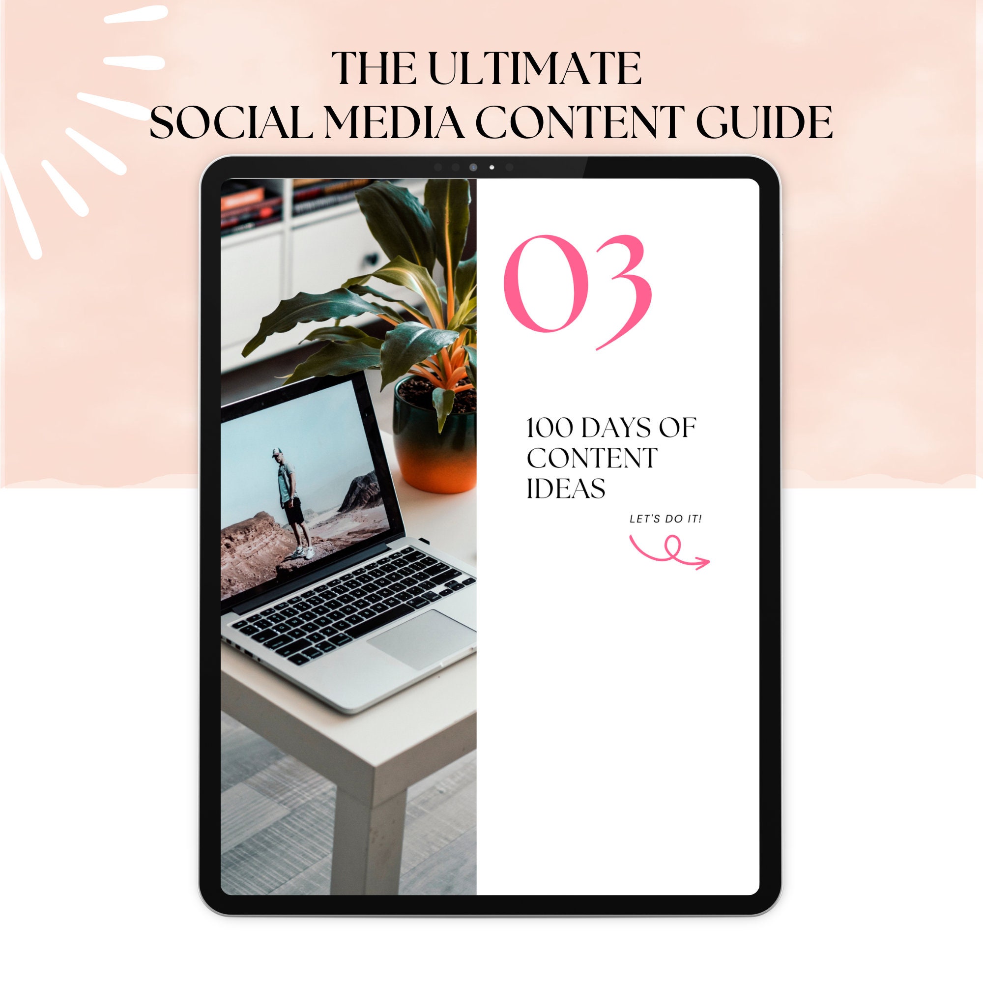 Social Media Content Guide W/ Master Resell Rights MRR & Private Label ...