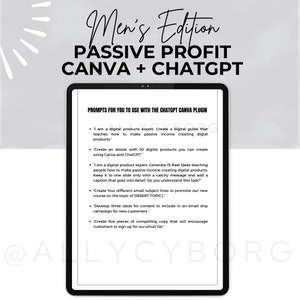 canva chatgpt guide chatgpt prompts passive profit master resell rights mrr plr private label rights how to make digital products mrr digital products mrr guide mrr passive profit canva + chatgpt chatgpt plugin chat gptpassive income guide to resell