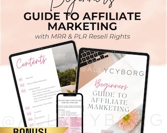Beginners Guide To Affiliate Marketing with Master Resell Rights MRR & Private Label Rights PLR Done-For-You Digital Products To Resell