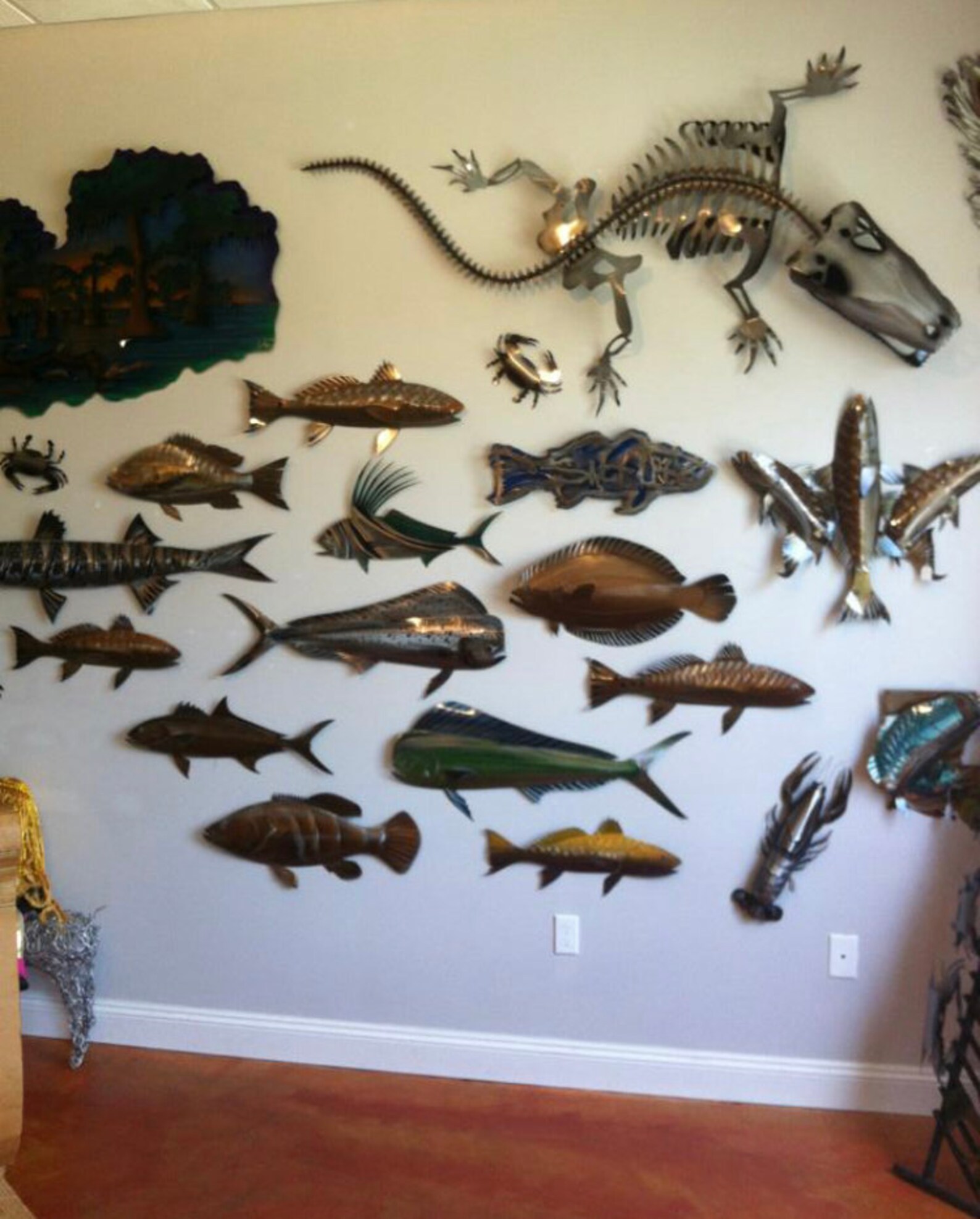 DXF File Assortment of Plasma Cut Fish. Tuna, Mahi, Barracuda Etc... Etsy