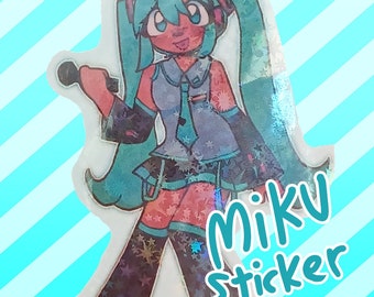 初音ミク ホログラムステッカー