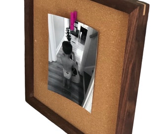 Cork Board - Home Decor - Office Decor - Cubicle Decor - Pin Board - Cork Board with Frame - Modern Decor- Pin Display - Bulletin Board